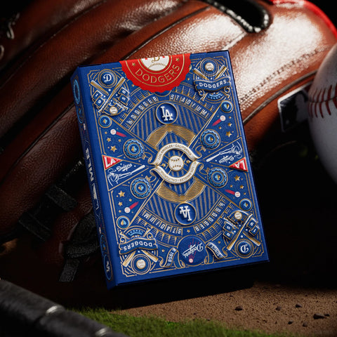 Theory11 Los Angeles Dodgers žaidimo kortos – kolekcinė kaladė