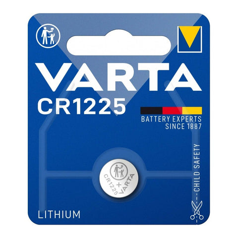 Varta CR1225 3V ličio mygtukinė baterija laikrodžiams ir raktams