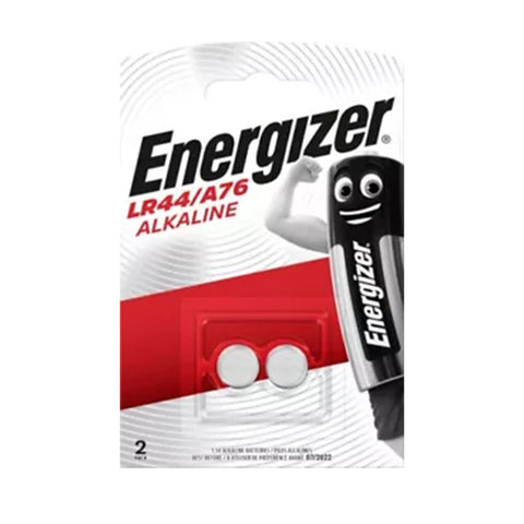 Energizer LR44 A76 1,5 V šarminės monetinės baterijos, 2 vnt.
