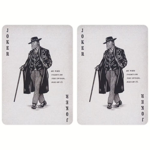 Peaky Blinders prabangios žaidimo kortos pokeriui ir kortų triukams