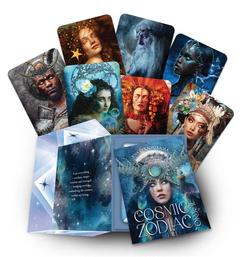 Cosmic Zodiac astrologinės orakulo kortos - 36 kortų kaladė