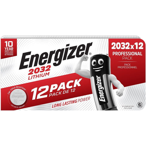 Energizer CR2032 Ultimate ličio monetinės baterijos, 12 vnt, 3 V