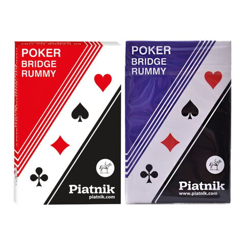 Piatnik kortos pokeriui, bridžui ir rummy – 55 kortų kaladė