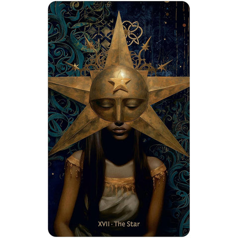 W.I.T.C.H. Tarot kortos su paauksuotais kraštais, vadovu ir maišeliu
