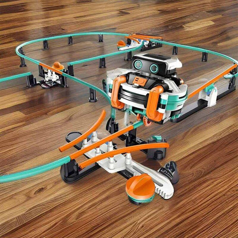 Wabo robotas ant monobėgio – STEM konstruktorius, 26 maršrutai