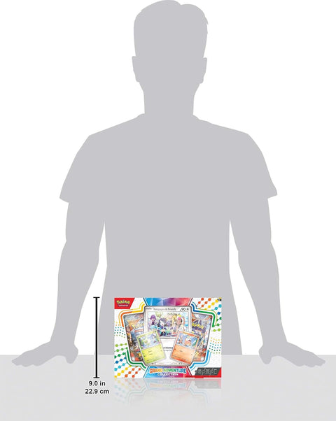 Pokémon TCG Grand Adventure dėžė: promo Sprigatito, Fuecoco, 4 pakuotės