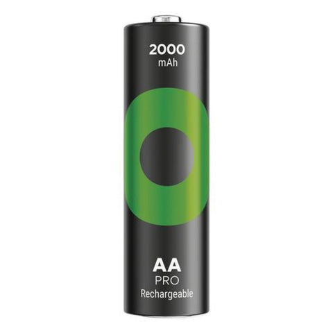 GP ReCyko Pro AA 2000mAh įkraunamos baterijos, rinkinys 4 vnt.