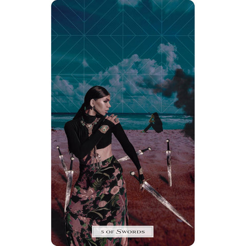 Tarot of the Cosmic Seed taro kortos su knygele anglų kalba