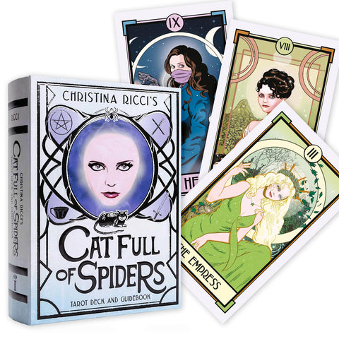 Christina Ricci „Cat Full of Spiders“ taro kortos su vadovu (78 kortų)