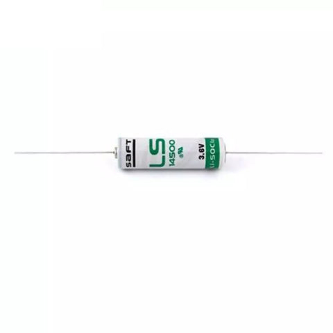 Saft LS14500 AA ličio baterija 3,6V 2600mAh su ašiniais laidais