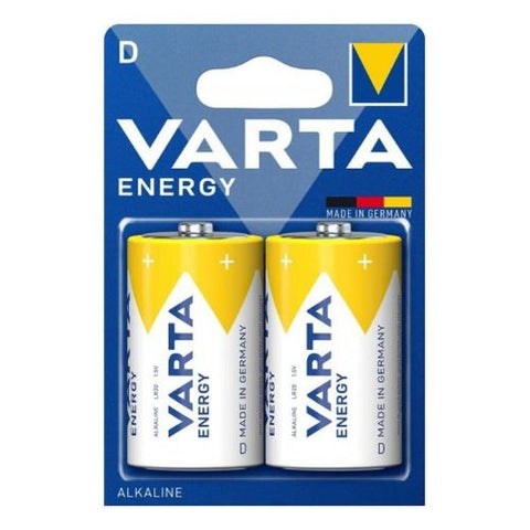Varta D LR20 šarminės baterijos 1,5 V, 2 vnt. Vokietija