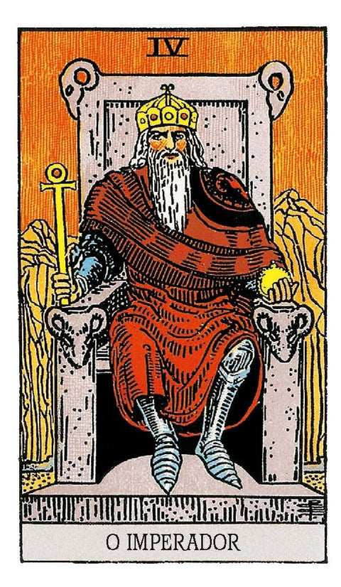 Rider–Waite Taro kortos kišeninės, portugališkas leidimas, 78 kortų, AGM Urania