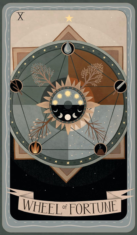 Green Codex Tarot rinkinys: 78 kortos + knyga, gamtos magija | Lo Scarabeo