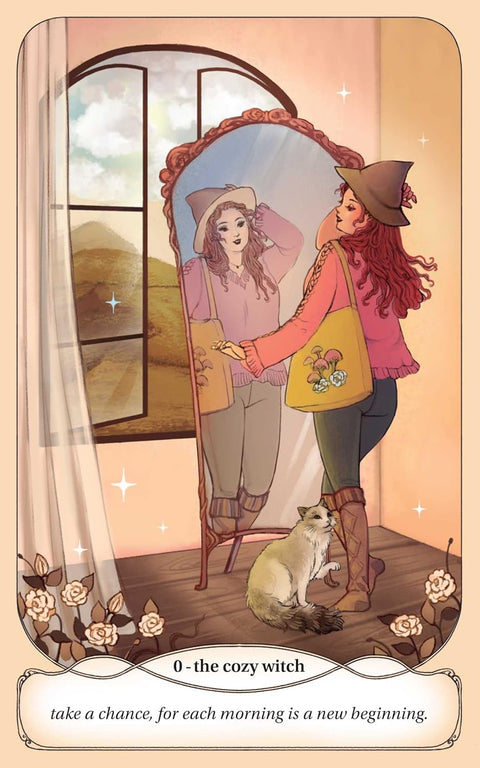 Cozy Witch taro kortos pradedantiesiems ir modernioms raganoms