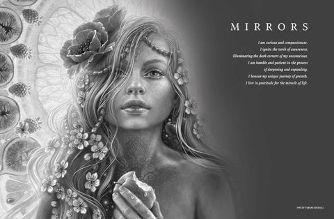 Autumn Skye meno albumas: vizionieriška anglų knyga, kietas viršelis, 156 psl.