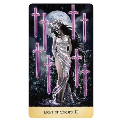 Stardust Wanderer Tarot – kosminė taro kaladė auksiniais kraštais, 78 kortos