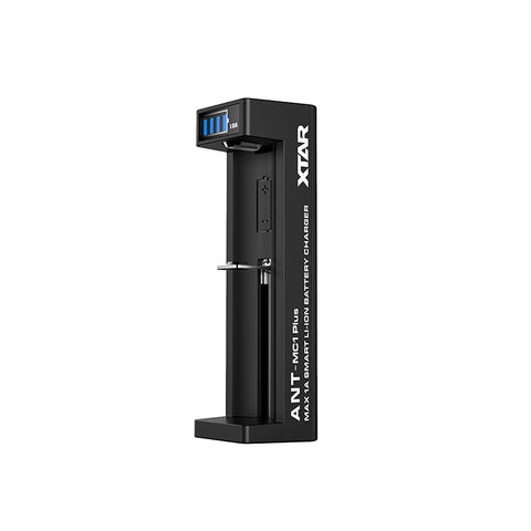 XTAR ANT MC1 Plus greitas LCD USB baterijų įkroviklis