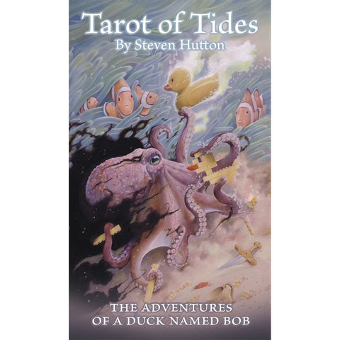 Tarot of Tides taro kortos su vadovu apie ančiuko kelionę