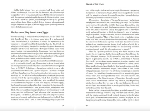 Žvaigždžių šventykla: Egipto dekanai, Zodiakas ir astrologija – knyga