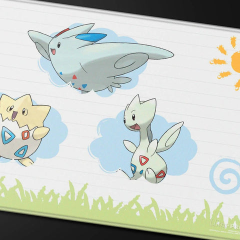 Pokémon Togepi TCG apsiūtas žaidimo kilimėlis kolekcionieriams
