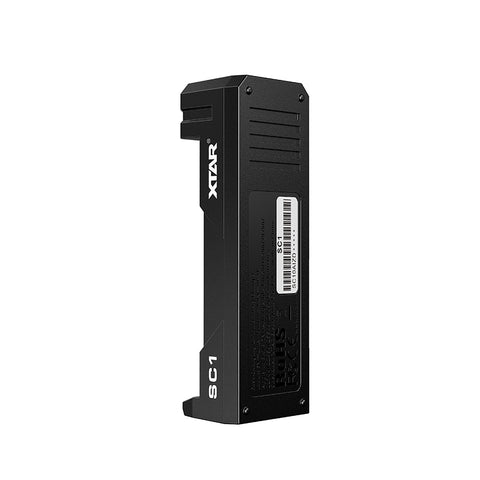 XTAR SC1 2A greitas baterijų įkroviklis 18650/21700 su USB