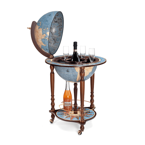 Prabangus gaublys-baras Da Vinci Blue Dust 40 cm – rankų darbo, Italija