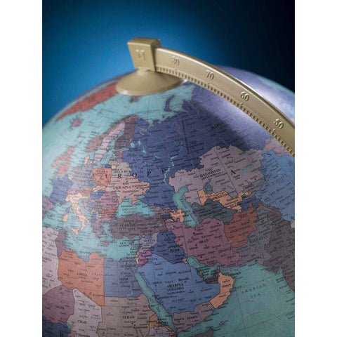 James Cook Acquamarina stalinis politinis gaublys 33 cm, medinis pagrindas