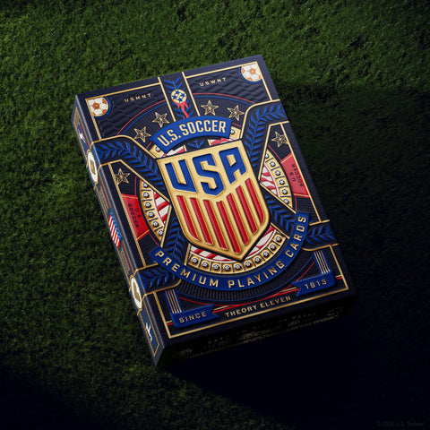 Theory11 U.S. Soccer žaidimo kortos – kolekcinė futbolo kaladė