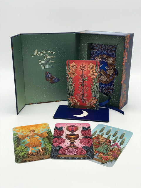 Hedgewitch taro kortos raganoms – Llewellyn, 78 kortų su vadovu