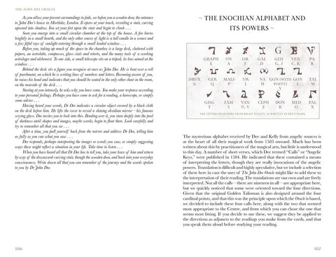 John Dee orakulo kortos: 29 kortos, diagrama ir vadovas