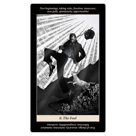 Soul Reflections Tarot kortos savęs pažinimui su aukso folija