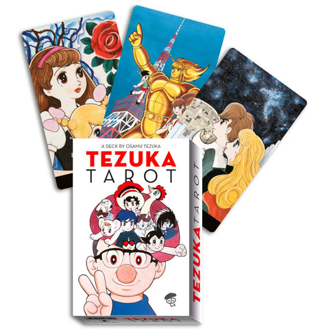 Osamu Tezuka Tarot rinkinys su knyga ir manga iliustracijomis – Lo Scarabeo