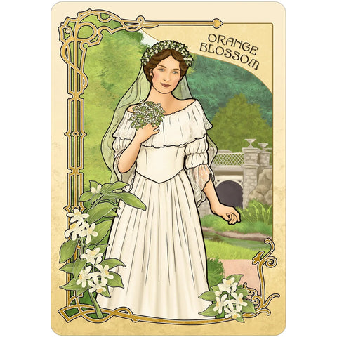 Flower Folklore Oracle gėlių orakulo kortos pranašavimui ir mistikai