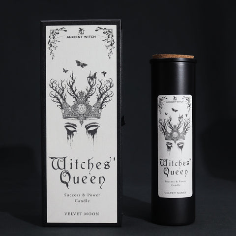 Ancient Witch „Witches Queen“ ritualinė žvakė, Velvet Moon kvapas
