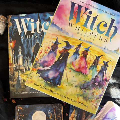 Witch Whispers Oracle – 40 orakulo kortų kaladė su knyga, Llewellyn