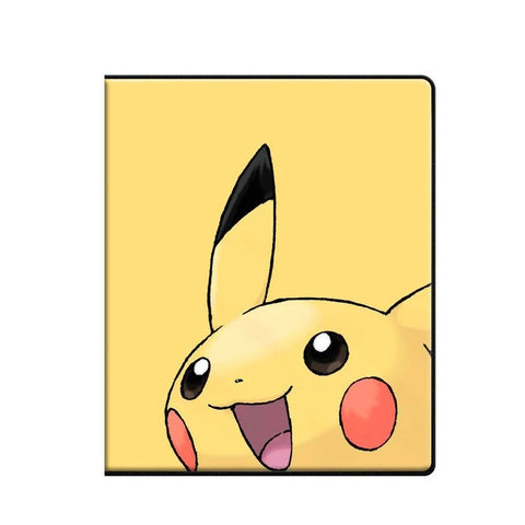 Pikachu Pokémon kortelių albumas 9 kišenių, iki 180 kortų
