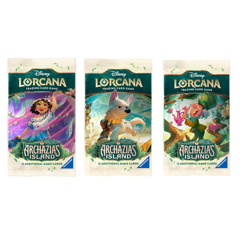 Disney Lorcana TCG Archazia’s Island Booster – 12 kortelių papildymas (angl.)