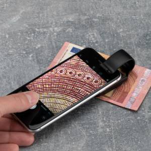 Mikroskopas išmaniajam telefonui National Geographic 200x su CPL filtru