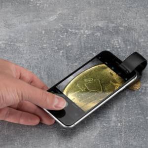 Mikroskopas išmaniajam telefonui National Geographic 200x su CPL filtru