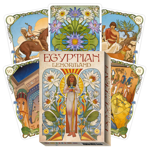 Egipto Lenormand orakulas, 36 kortų kaladė – Lo Scarabeo