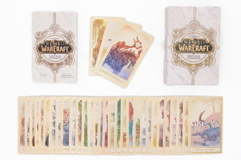 World of Warcraft kolekcinė taro kaladė – 78 kortos, vadovas, dovanų dėžutė