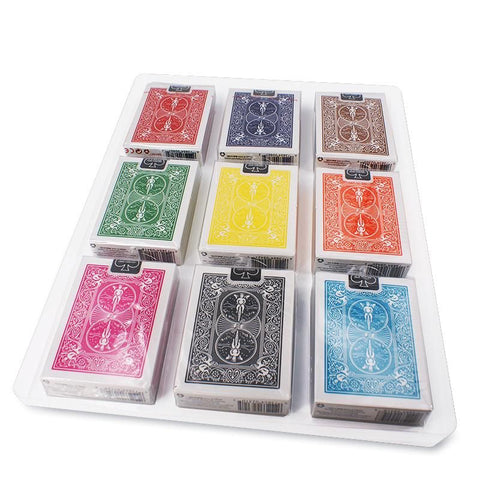 Bicycle Spalvų kolekcija: 9 kortų kaladės dovanų dėžėje entuziastams