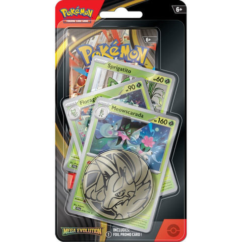 Pokémon Mega Evolution Premium Checklane Blister – Meowscarada (anglų k.)