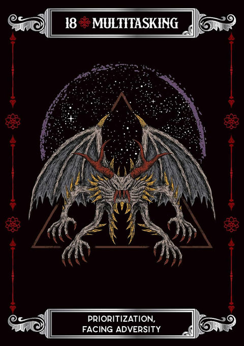 Shadow of Darkness orakulinės kortos Rockpool – šešėlių darbui, 44