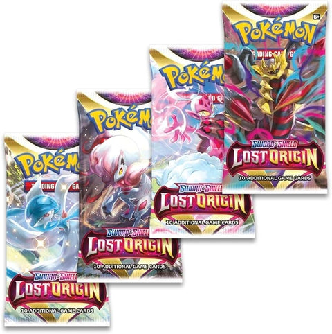 Pokémon TCG Lost Origin papildymo pakelis – 10 kortų (EN)
