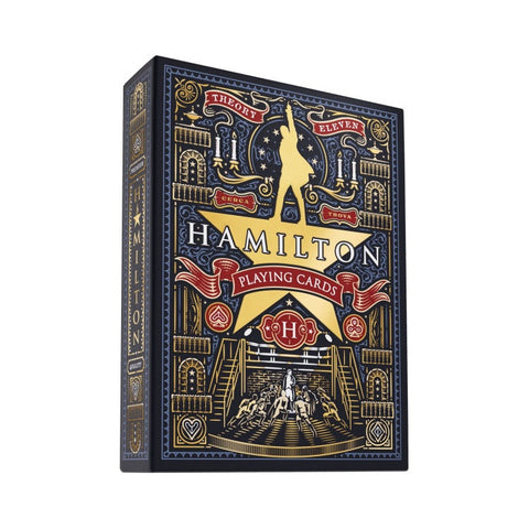 Hamilton žaidimo kortos Theory11 kolekcinė premium kaladė miuziklo fanams