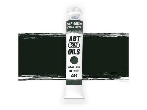 AK Interactive aliejiniai dažai Sap Green / Faded Green AKABT040