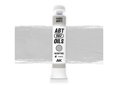 ABT502 aliejiniai dažai modeliavimui Faded White AKABT165