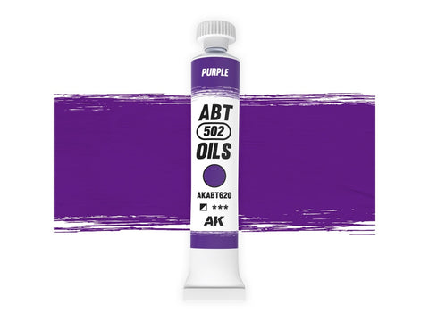 ABT 502 violetiniai aliejiniai dažai efektams, AKABT620