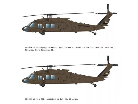 Academy UH-60M Black Hawk (Sikorsky S-70) 1/35 plastikinis rinkinys